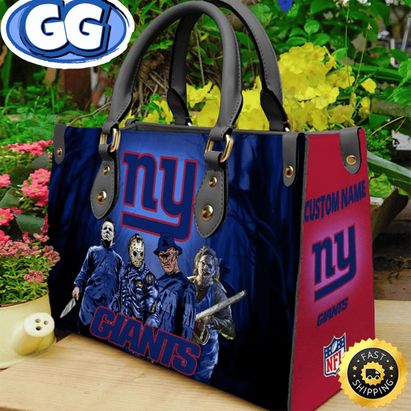 New York Giants NFL Halloween Women Leather Hand Bag.jpg