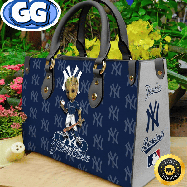 New York Yankees Groot Women Leather Hand Bag.jpg