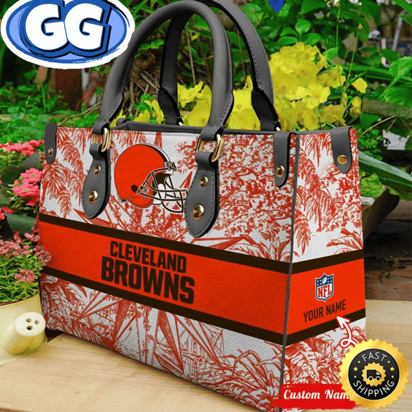 NFL Cleveland Browns NFL Women Leather Bag.jpg