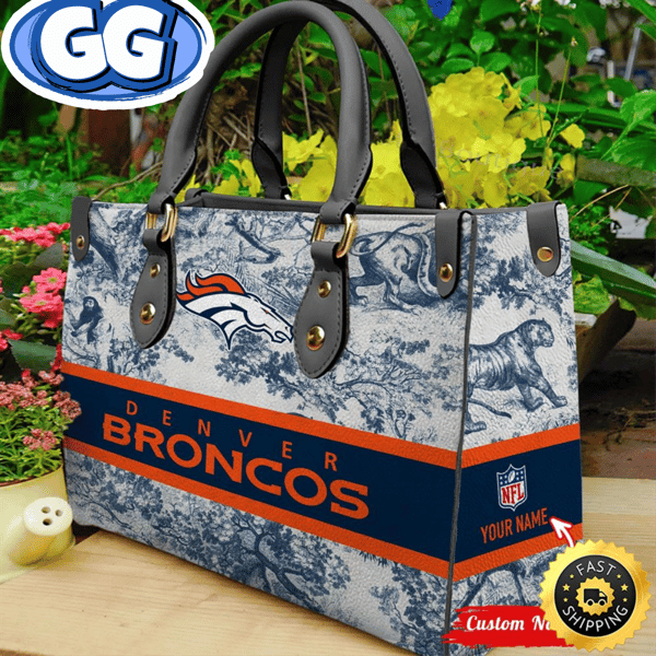 NFL Denver Broncos Women Leather Bag.jpg