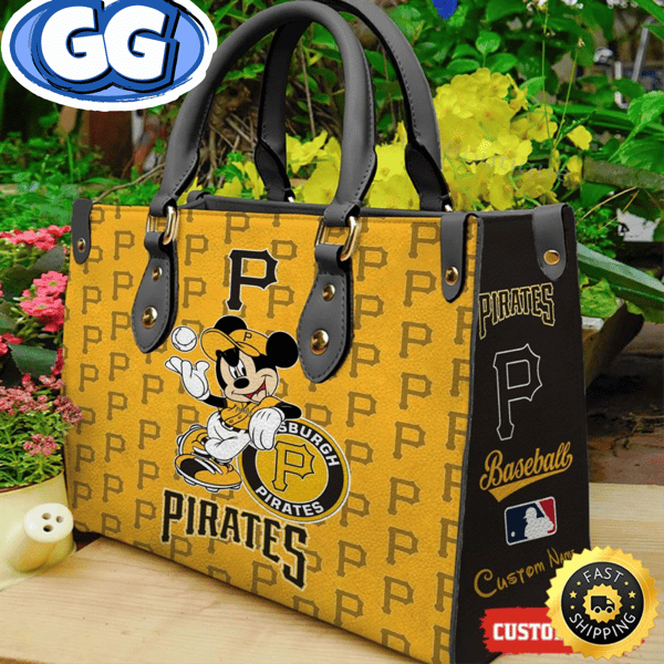 Pittsburgh Pirates Minnie Women Leather Hand Bag.jpg