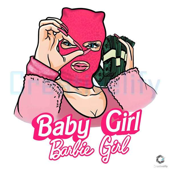 Baby Girl Barbie Girl Png Sublimation Design.jpg
