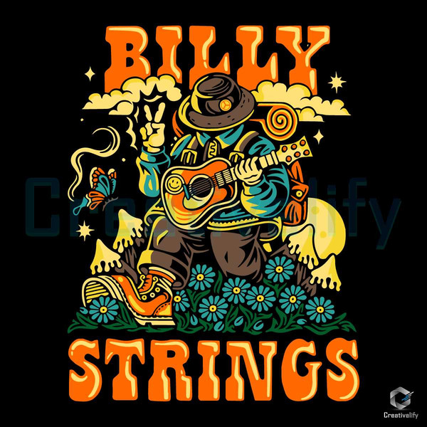 Billy Strings Fall Winter SVG Music Tour Design File.jpg