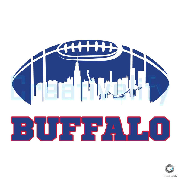 Buffalo Bills 1960 Skyline SVG Football Team File Digital.jpg