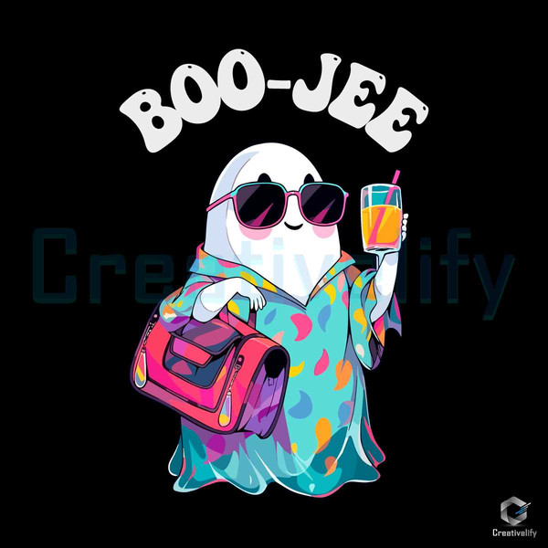Cute Boo Jee PNG Spooky Season Ghost File Sublimation.jpg