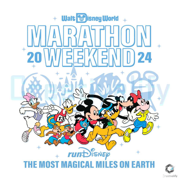 Disneyworld Marathon Weekend 2024 SVG File Design.jpg