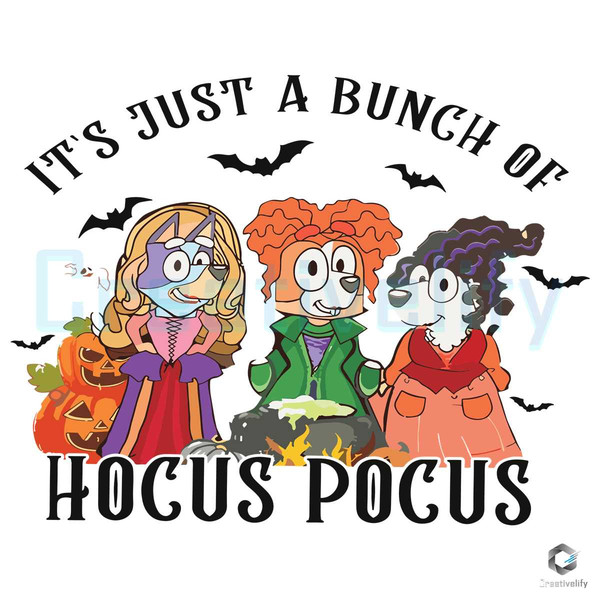 Free Bluey Hocus Pocus Family SVG Halloween Witch File.jpg