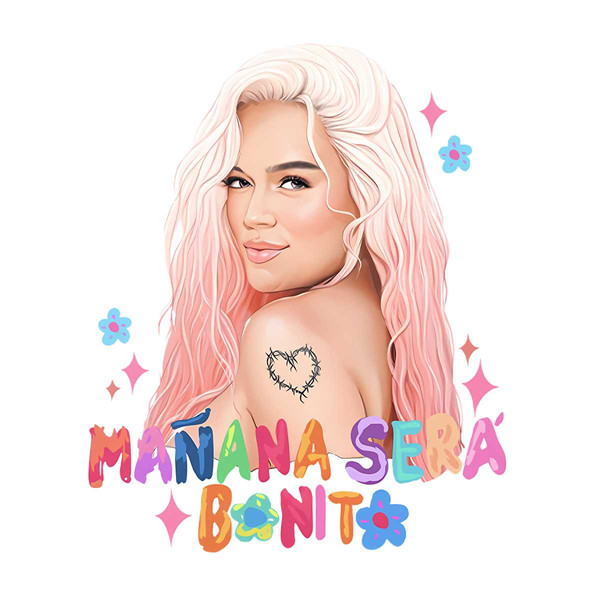 Karol G Pink Hair PNG Manana Sera Bonito File.jpg