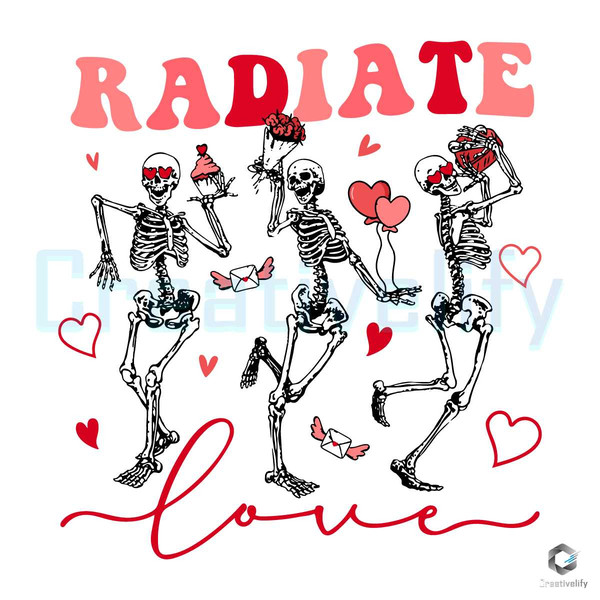 Radiate Skeleton Love SVG Radiology Valentine File.jpg