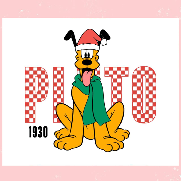 Cute Pluto Christmas 1930 SVG.jpg