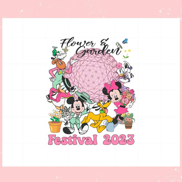 Vintage Disney Epcot Mickey And Friends SVG Cutting Files.jpg