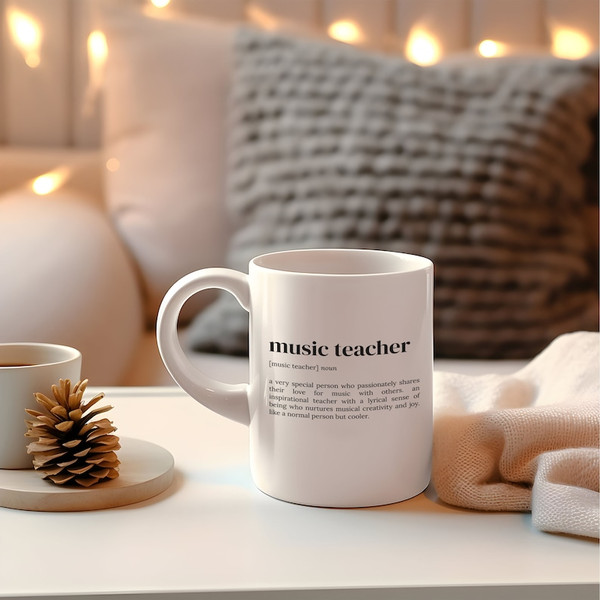 Coffee Mug Music Teacher Definition, Coffee Mug, Musician Mug, Funny Gift, Sercastic Cup, Funny Music Mug, Definition Funny Gift3.jpg