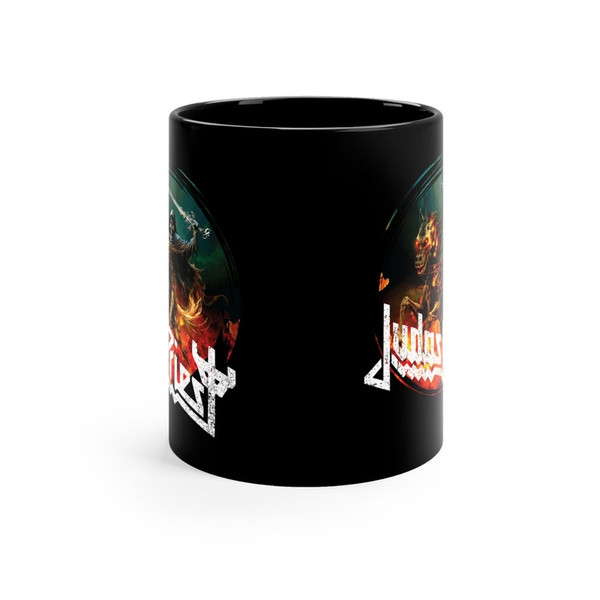 Judas Priest Mug, Judas Priest Music Band Mug, Hardcore Band, Rare Band Mug2.jpg