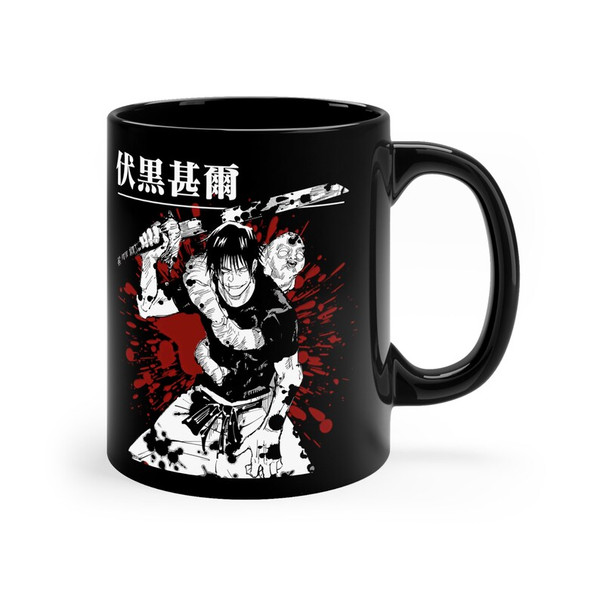 anime mug, jujutsu kaisen mug, toji fushiguro mug, 11oz black coffee mug1.jpg