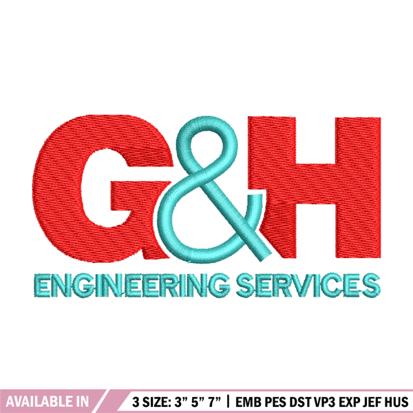 H&G Engineering Logo embroidery design, logo embroidery, logo design, Embroidery file, logo shirt, Instant download..jpg