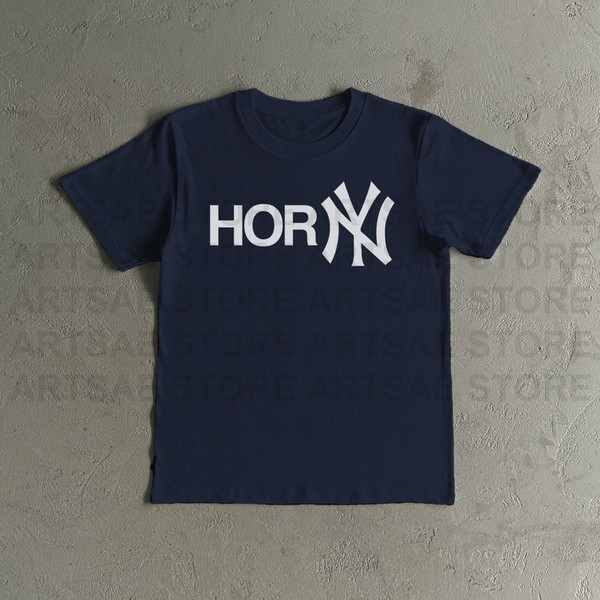 HOR(NY) Heavy Cotton Tee Shirt - Hor NY TShirt1.jpg