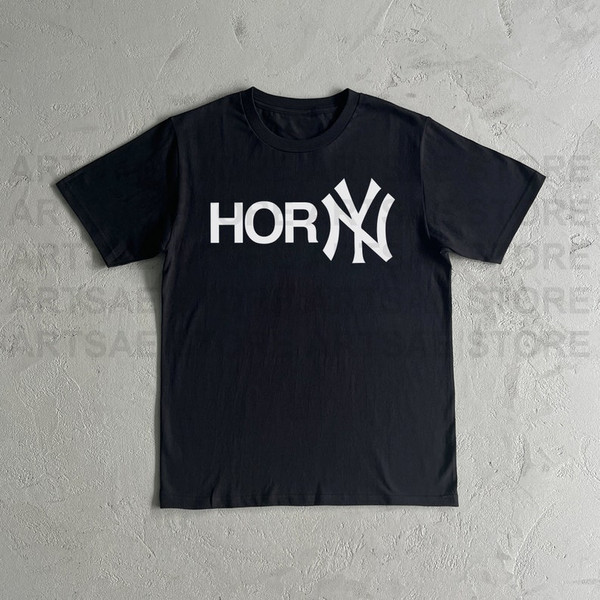 HOR(NY) Heavy Cotton Tee Shirt - Hor NY TShirt2.jpg