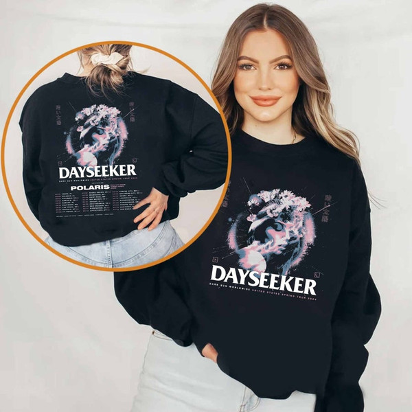 Dayseeker Concert 2024 Shirt, Dayseeker Band Fan Shirt, Dayseeker Sweatshirt, Dayseeker Long Sleeve, Unisex Tee1.jpg