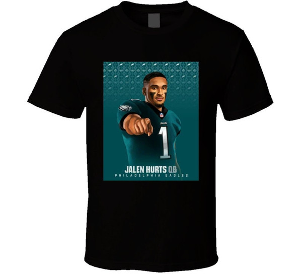 Jalen Hurts Philadelphia Quarterback T Shirt.jpg