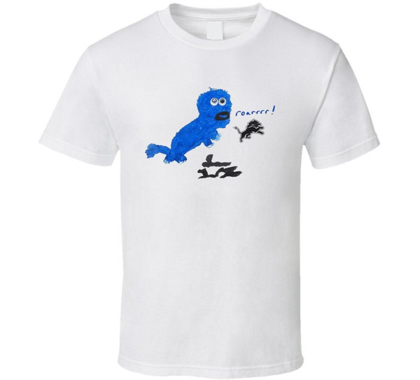 Sam Laporta Draws Lions Logo Detroit Football Fan T Shirt.jpg