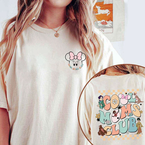 Retro Cool Moms Club Shirt, Disney Mom Shirt, MinnieMouse Mom Shirt, Disney Mama Shirt, Disney Mothers Day, Funny Mom Shirt, Family Trip Tee.jpg