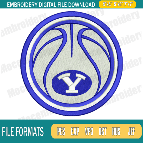 BYU Cougars Embroidery Designs, NCAA Embroidery Design File Instant Download.png