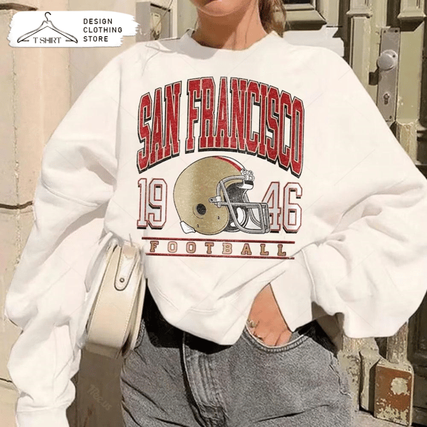 San Francisco Football Sweatshirt Sunday Football Tee - iTeeUS.jpg