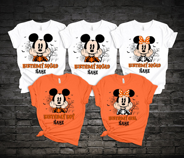 Disney Halloween Custom Family Birthday Shirt, Disney Halloween Birthday Gift for Boy Girl Shirt, Halloween Shirt, Custom Halloween Shirt 1.jpg