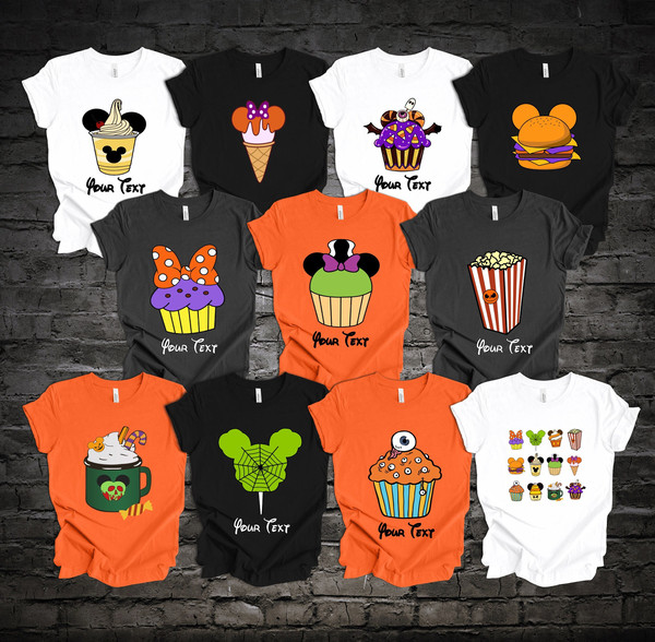 Disney Halloween Shirt ,Disney Halloween Matching Shirt, Disney Tshirt, Personalized Halloween Family Matching Shirt, Disney Trip Shirt.jpg
