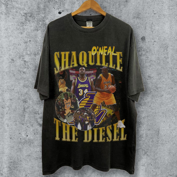 Shaquille O'neal Orlando Magic Shirt Classic 90s Graphic Sweatshirt Vintage Bootleg, Gift For Fans Shaquille O'neal Hoodie 1.jpg