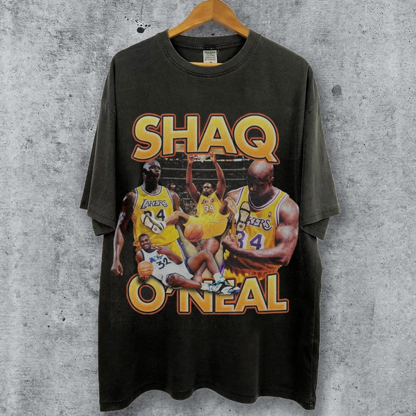 Shaquille O'neal Orlando Magic Shirt Classic 90s Graphic Sweatshirt Vintage Bootleg, Gift For Fans Shaquille O'neal Hoodie 2.jpg