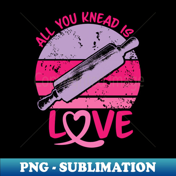 LY-8988_Rolling pin All you Knead is Love logo design in grunge style 7780.jpg