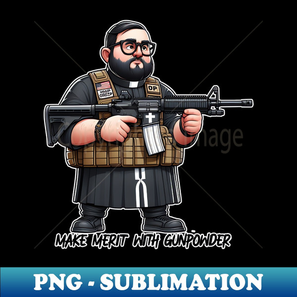 Gun Bless You - Vintage Sublimation PNG Download - Perfect for Sublimation Mastery