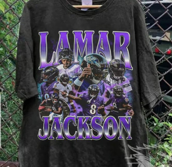 Lamar Jackson Bootleg Style Shirt, Lamar Jackson Sweatshirt, Vintage Shirt, 90s Football Grapic Tee, Unisex Hoodie Shirt For Woman And Man.jpg