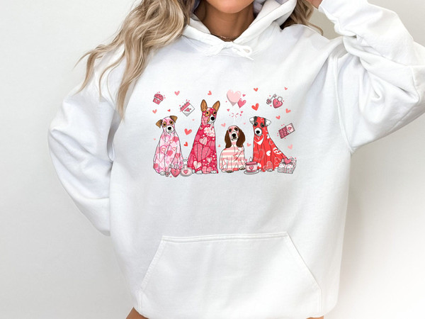 Valentine Dog Sweatshirt, Love Dog Hoodie, Valentine Sweatshirt ,Dog Lover Shirt, Valentine  Lovely Dog Shirts, Dogs Be My Valentine Hoodie.jpg