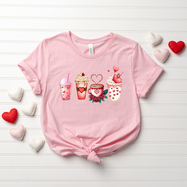 Womens Valentines Day Shirt, Valentine Coffee Shirt, Woman Valentines Day Shirt, Valentines Day Shirt, Valentines Shirt, Cute Valentine Tees.jpg