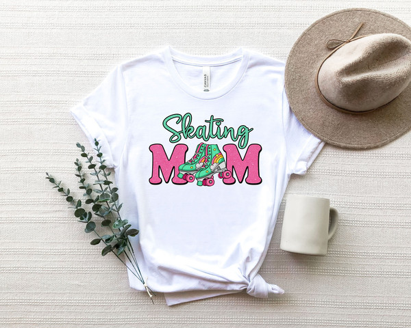 Skating Mom Shirt, Figure Skate Mom, Hockey Mom Shirt, Figure Skate Mom Shirt Gift, Let's roll Shirt, Fun Roller Skate Shirt.jpg