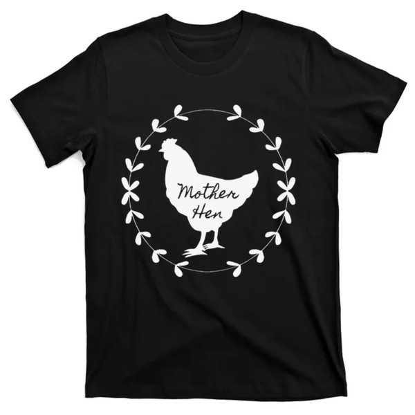 TeeShirtPalace  Mother Hen, Beautiful Country Garland Vintage Chicken T-Shirt.jpg