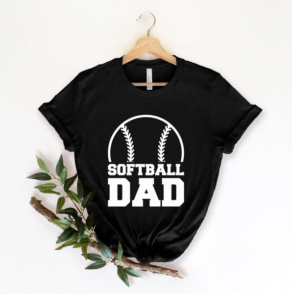 Softball Dad Tshirt, Softball Dad Like A Baseball Dad But With Bigger Balls T-shirt, Softball Dad Shirt, Softball Dad Bigger Balls.jpg