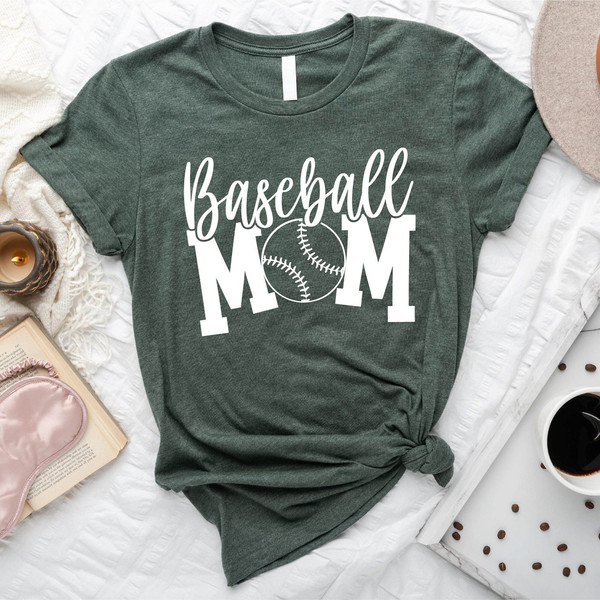 Baseball Mom Shirt, Baseball Mama Shirt, Baseball Shirt For Women, Sports Mom Shirt, Mothers Day Gift, Baseball Lover, Family Baseball Shirt.jpg