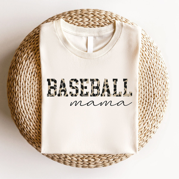 Leopard Baseball Mama Shirt, Baseball Mama Shirt, Baseball Shirt For Mom, Sports Mom Shirt, Mothers Day Gift, Baseball Lover Shirt, Cool Mom.jpg