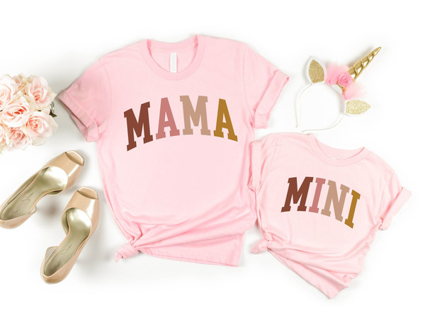 Matching Mama and Mini Christmas Shirt, Mama Shirt, Christmas Shirt, Mommy and Me Shirt, Holiday Shirt, Winter Shirt.jpg