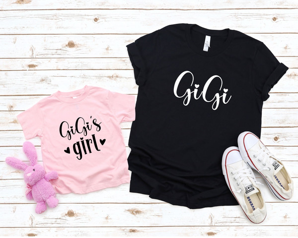 Custom Gigi Shirt, Gigi's Boy onesie, Mothers Day Gift, Gigi's Girl Toddler Shirt, New born Baby onesie, New Gigi Gift, Matching Gigi and me.jpg