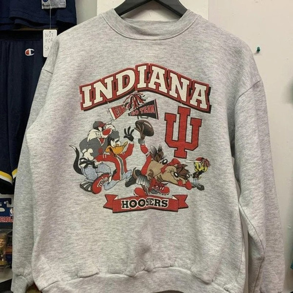 Vintage 90s Indiana football Crewneck Sweatshirt  T-Shirt  Hoodies, Indiana football Shirt, NCAA Shirt, Football Shirt, Graphic Tee Shirt.jpg