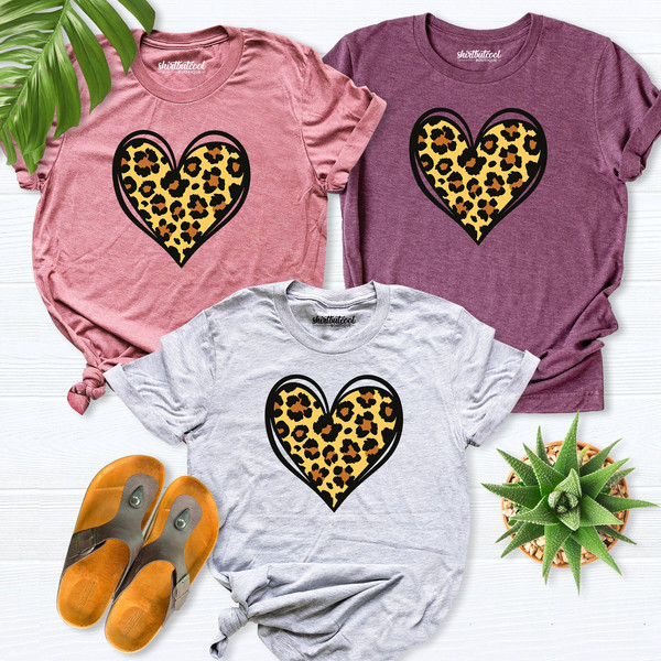 Leopard heart shirt, Valentine's Day shirt, valentines shirt, heart love shirt, leopard valentines shirt, Valentines day tee, cute heart tee.jpg