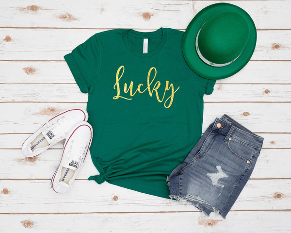 Lucky Shirt, Lucky Tshirt, Lucky St Patricks Day Shirt, St. Patrick Shirt, Patrick's Day Shirt, St. Patrick's Tshirt, Shamrock Shirt,.jpg