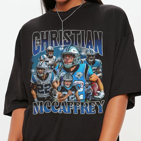 Christian McCaffrey San Francisco Football Shirt, 49ers Football Shirt Christmas Gift Unisex, Football 90s Vintage Fan Gift.jpg