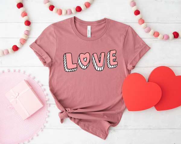Valentines Day Shirt Love Heart Shirts For Women Tee  Tshirt , Valentine Gift Heart Love Mama Dady Birthday Nurse Cat Dog Mom Dad.jpg