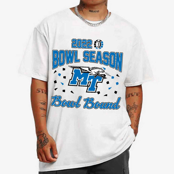 Middle Tennessee Blue Raiders College Football 2022 Bowl Season T-Shirt - Cruel Ball.jpg