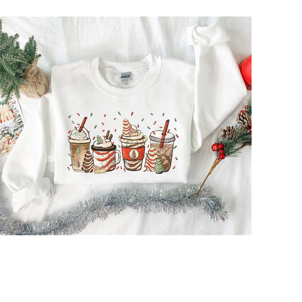 Christmas Gingerbread Cookies Shirt, Christmas Sweatshirt, Christmas Coffee Shirt, Christmas Cookies Lover Shirt, Christ.jpg